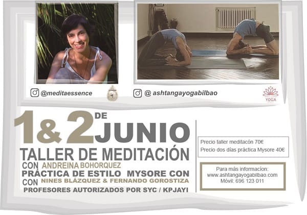 Taller de meditación con Andreína Bohórquez