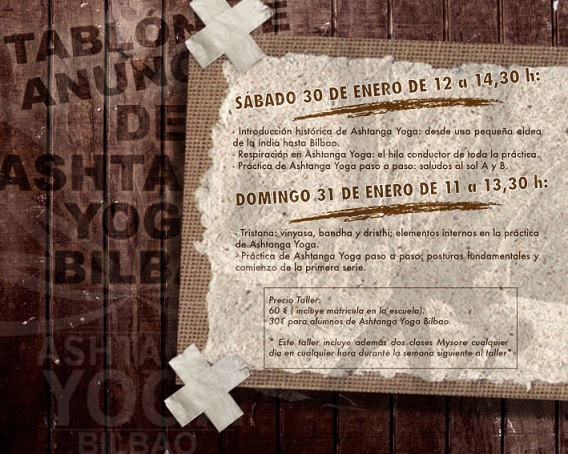 30/31 ene: Un fin de semana para dar tus primeros pasos en Ashtanga Yoga.